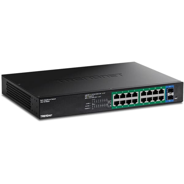 Switch Trendnet TPE-TG182ES Svart