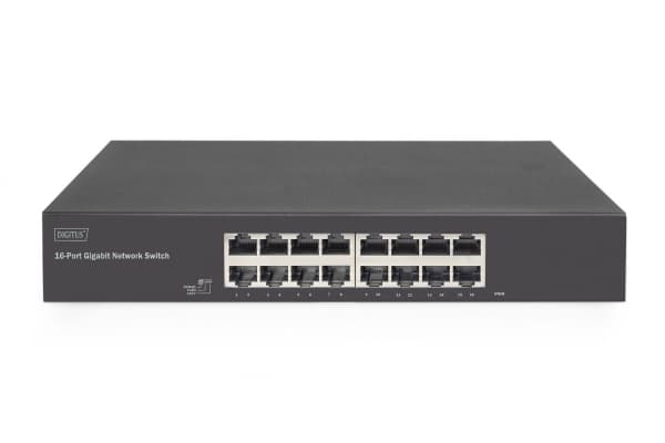 Digitus DN-80112-2, Ohanterad, Gigabit Ethernet (10/100/1000)