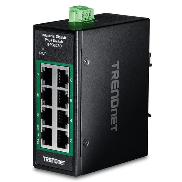 TRENDNET TI-PGLC80 Svart