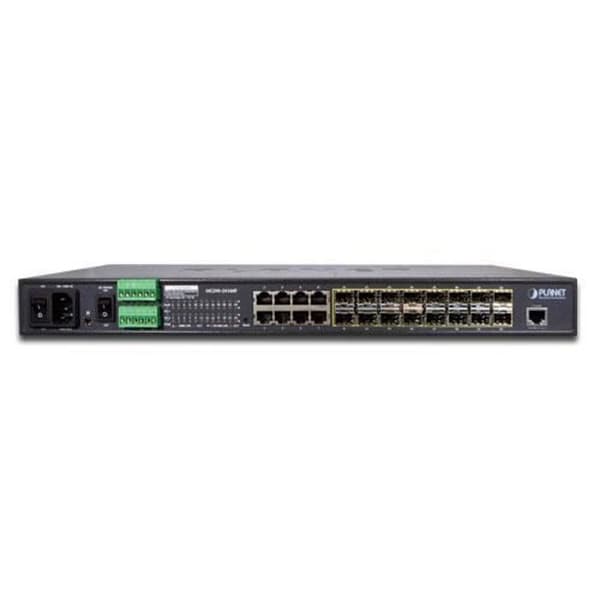 Planet MGSW-24160F, Managed Network Switch, L2+, Gigabit Ethernet (10-100-1000), Ethernet-anslutning