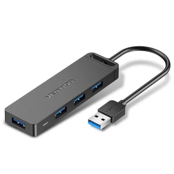 VENTION USB 3.0 HUB multifunktionsdelare Svart