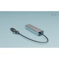 Miniatyrbild 3 av 4: USB-hubb - i-tec - Universell - 4 portar - Power Delivery 85W - Metall Silver