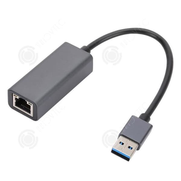 INN USB Ethernet-adapter 10/100/1000 Mbps Ethernetöverföringshastighet USB 3.0 till RJ45 Snabb och stabil överföring Ljus
