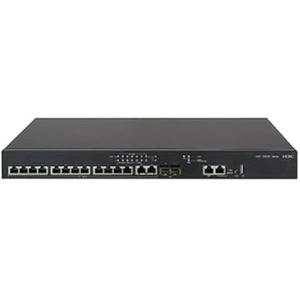 Switch - H3C - S6520X-16XT-SI - 16 portar - Mått 22,66 x 22,68 x 8,97 cm - Flerfärgad Svart