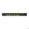 Miniatyrbild 1 av 3: K switch - Zyxel - GS1900-10HP - 8 LAN-portar - PoE - Fläktlös