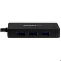 Miniatyrbild 3 av 3: USB 3.0-hub - STARTECH - USB-C - 3 portar USB-A - Gigabit Ethernet - Kompakt och lätt