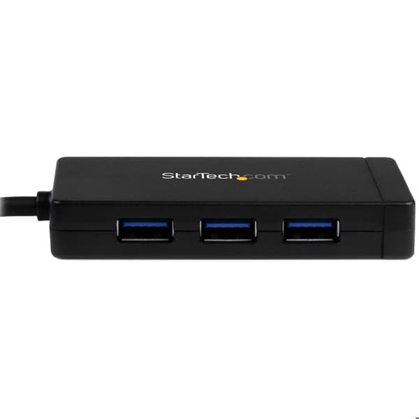 USB 3.0-hub - STARTECH - USB-C - 3 portar USB-A - Gigabit Ethernet - Kompakt och lätt