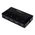 Miniatyrbild 1 av 3: STARTECH 4-portars USB 3.0 Hub plus dedikerad laddningsport - USB-hubb med snabbladdningsstation - 1x 2,4 A