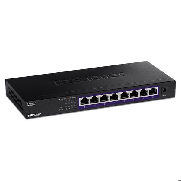Switch Trendnet TEG-S380 Svart
