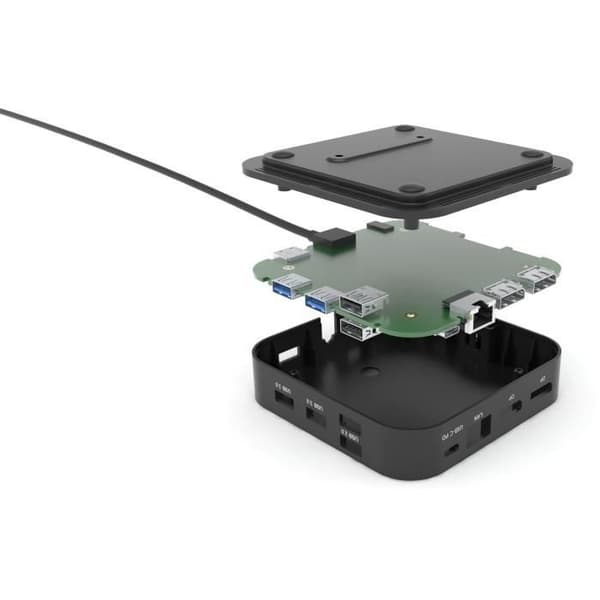 i-tec - USB-C 2x4K dockningsstation med 100W PD-nätadapter