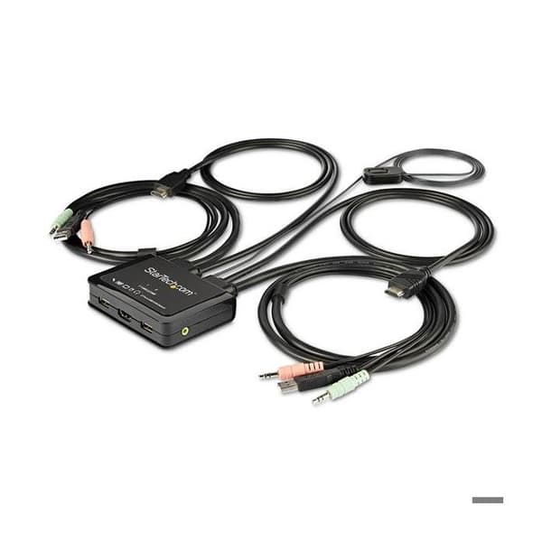 Switch KVM - STARTECH - SV211HDUA4K - 2 portar - 4K 60Hz - USB-driven