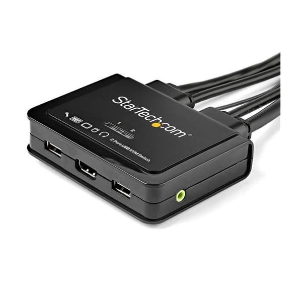 Switch KVM - STARTECH - SV211HDUA4K - 2 portar - 4K 60Hz - USB-driven