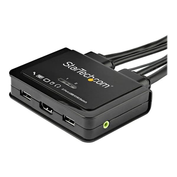 Switch KVM - STARTECH - SV211HDUA4K - 2 portar - 4K 60Hz - USB-driven