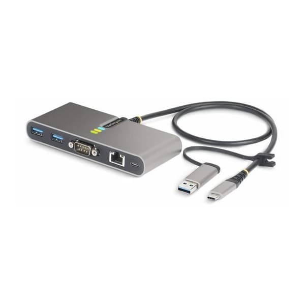 StarTech.com Hub USB-C till 2 Po