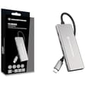 Miniatyrbild 1 av 4: CONCEPTRONIC HUBBIES17G Hub 7 portar USB 3.2 Gen 2, 10 Gbps, USB-C x 4, USB-A x 3, 100 W USB PD, aluminiumhölje