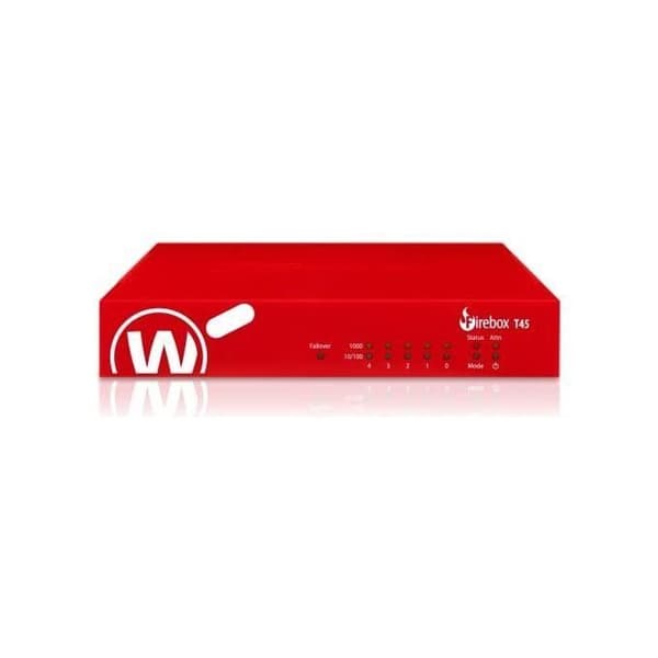 Byt upp till WatchGuard Firebox T45 med 3 års Basic Security Suite (WGT45413)