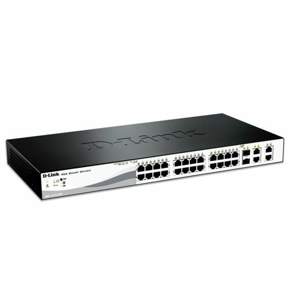 Kytkin D-Link DES-1210-28P 26 p 10 / 100 / 1000 Mbps 2 x SFP