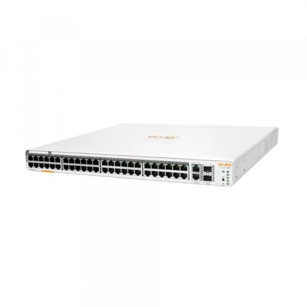 Kommutator - Aruba - Instant On 1960 - 48 portar - PoE - 2SFP+ - 600 W Vit