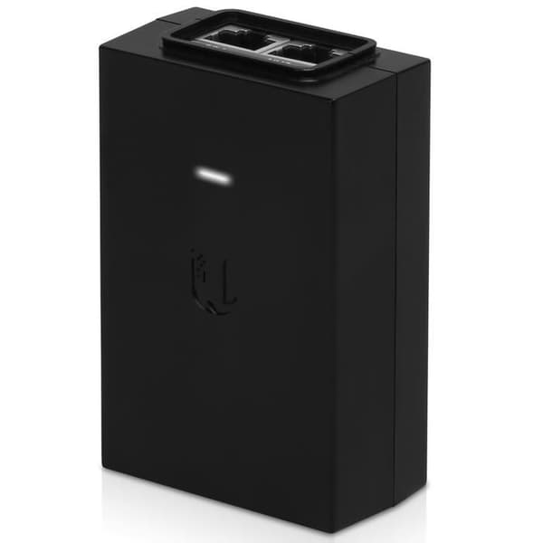 Ubiquiti Strömförsörjning eller PoE-injektoradapter från Ubiquiti Networks modell POE-24-30W ISP på 24V 30W med 1.25A GIGA