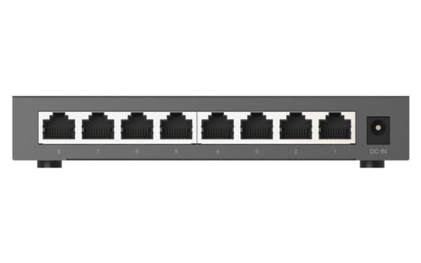 QSW-1108-8T-R2 8-port 2,5 Gbps automatisk nego