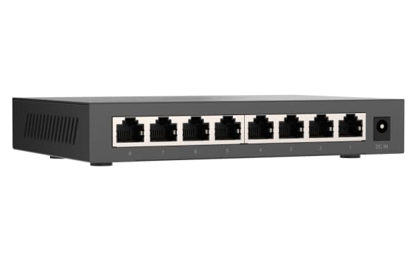 QSW-1108-8T-R2 8-port 2,5 Gbps automatisk nego