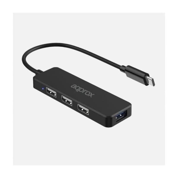 Hub Usb C Ca 4 Portar 1xusb 3.0 3xusb
