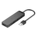 Miniatyrbild 2 av 2: Vention Hub - CHMBB - 4-portars USB 2.0 Hub med 0,15 m strömadapter, svart.