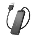 Miniatyrbild 1 av 2: Vention Hub - CHMBB - 4-portars USB 2.0 Hub med 0,15 m strömadapter, svart.