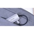 Miniatyrbild 4 av 4: Vention 5-port USB 3 Gen 1 / 3x USB3.0 / PD Hub 0.15M Grå Aluminiumlegering Typ