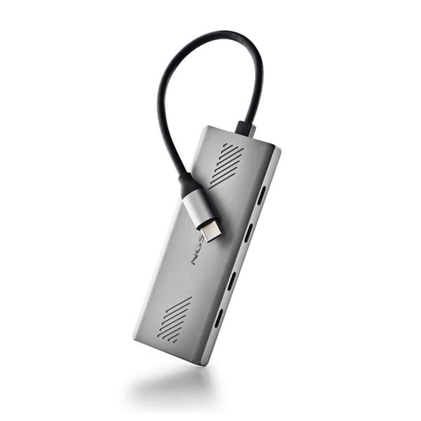 USB-C-hubb - NGS - WONDER4-C - 4 portar - 5 Gbps - Aluminium - 180 mm