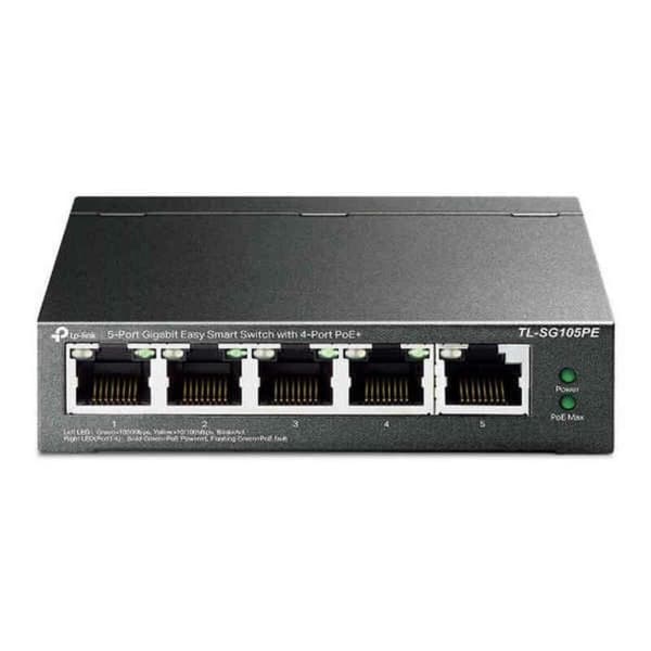 Switch TP-Link TL-SG105PE Svart