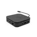 Miniatyrbild 3 av 3: USB-hubb - i-Tec - TB3TRAVELDOCKPD - 3 portar - Ethernet RJ-45 - Svart
