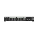 Miniatyrbillede 1 af 5: Ruijie Networks RG-ES220GS-P netværksswitch Administreret L2 Gigabit Ethernet (10/100/1000) Power over Ethernet (PoE) Sort