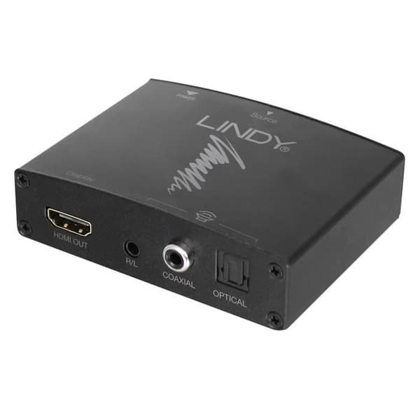 LINDY HDMI 4K ljuduttag med omkopplingsfunktion