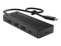 Miniatyrbild 2 av 3: HP USB-C Resekthubb G3