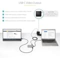 Miniatyrbild 2 av 3: USB-C-hub med 4 portar och 4K 60Hz videoutgång - STARTECH.COM - Modell - Överströmskydd - Vakna på USB