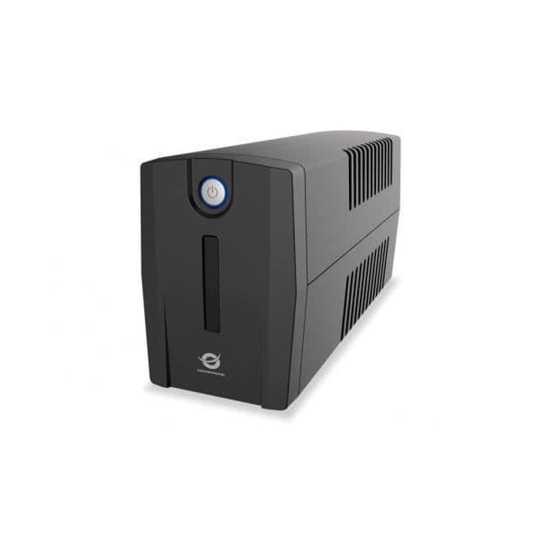 Sai 650va Conceptronic 360w skydd Puerto Lan Modem Svart