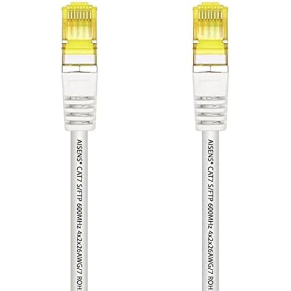 Nätverkskabel - AISENS - Cat.7 - 600 MHz - S/FTP - 1 m - RJ45 100% koppar