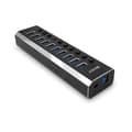 Miniatyrbild 1 av 4: LINDY 10-portars USB 3.2 Gen1 Hub med individuella switchar