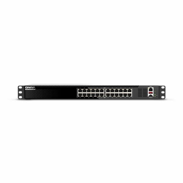 Switch Qnap QSW-M3224-24T Sort, Sølv