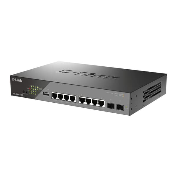 Kytkin D-Link DSS-200G-10MP/E