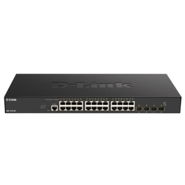 Switch D-Link DXS-1210-28T Gigabit Svart