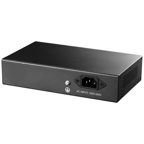 Cudy GS1008PS2 Switch med 8 portar Gigabit PoE, icke-hanterad svart, rackmonterbar