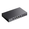 Pikkukuva 4 / 6: TP-Link TL-SG1005P-PD -verkkokytkin, gigabitin Ethernet (10/100/1000), Power over Ethernet (PoE), musta