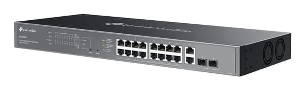 TP-Link Omada ES220GMP nätverksswitch Administrerad L2 Gigabit Ethernet (10/100/1000) Power over Ethernet (PoE) Svart