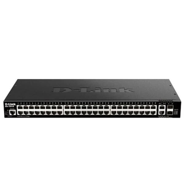 Switch D-Link DGS-1520-52/E Svart