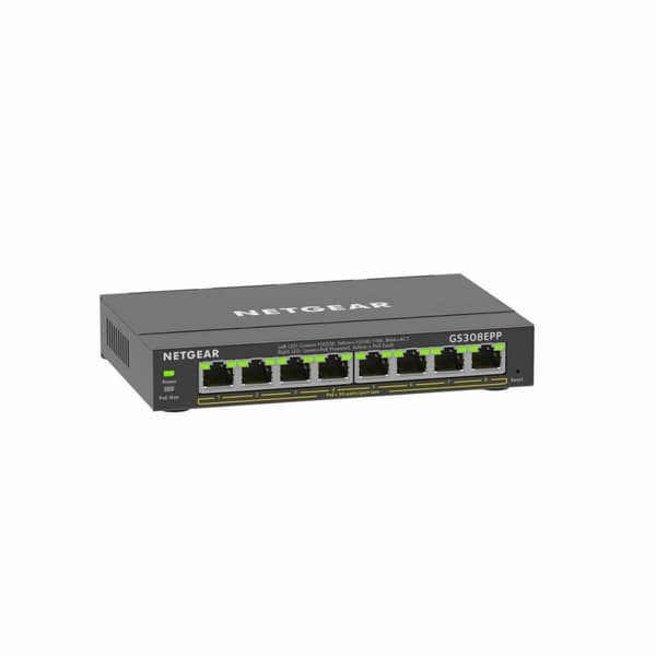 Switch Netgear GS308EPP-100PES RJ-45 Sort