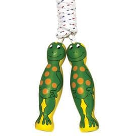 Hopprep för barn - trähandtag dekorerade med groda - Lanka Kade