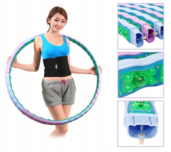 Bantnings-HULA HOP Magnetisk Massageapparat 2,3 kg