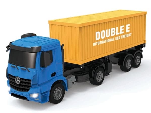 Mercedes-Benz Arocs radio car with E562 100% RTR 2.4GHz Double Eagle lowbed trailer